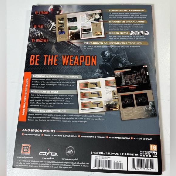 Crysis 2 Official Strategy Guide - Brady Games Signature Series Guide - Picture 4 of 4